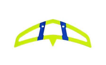 Horizontal stabilizer neon yellow