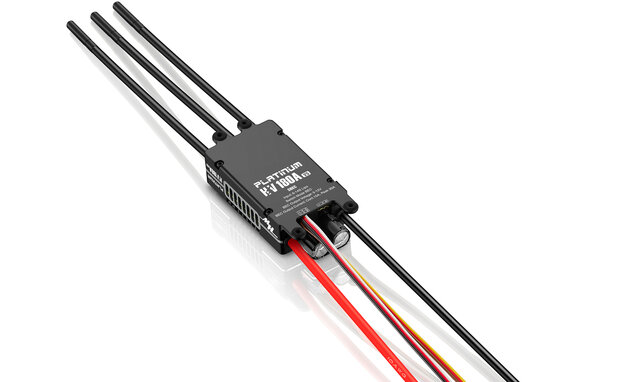 Hobbywing Platinum Pro 180A HV ESC V5 5-14s, 10 A BEC